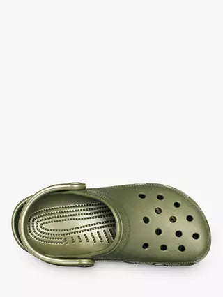 classic clog sandals in Army Green