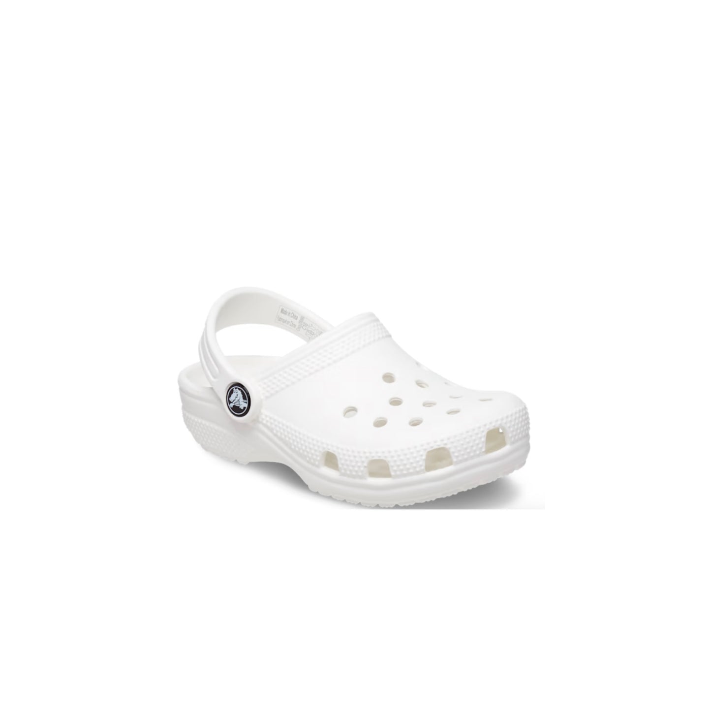 Classic white crocs