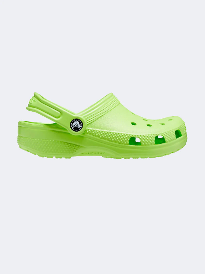 classic clog sandals in Apple Green