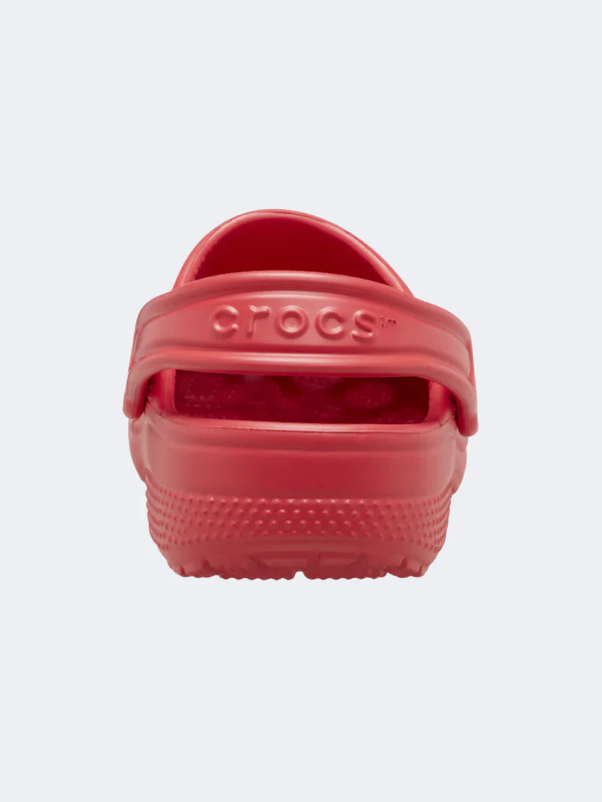 Classic clog sandals in Red