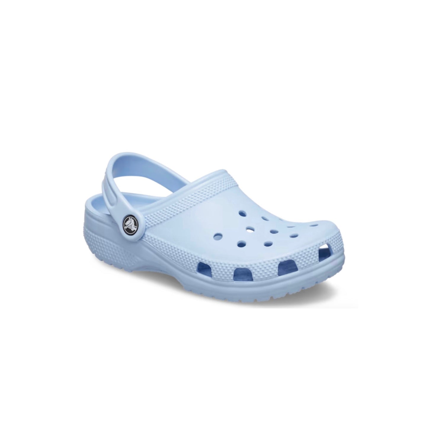 classic clog sandals in light blue