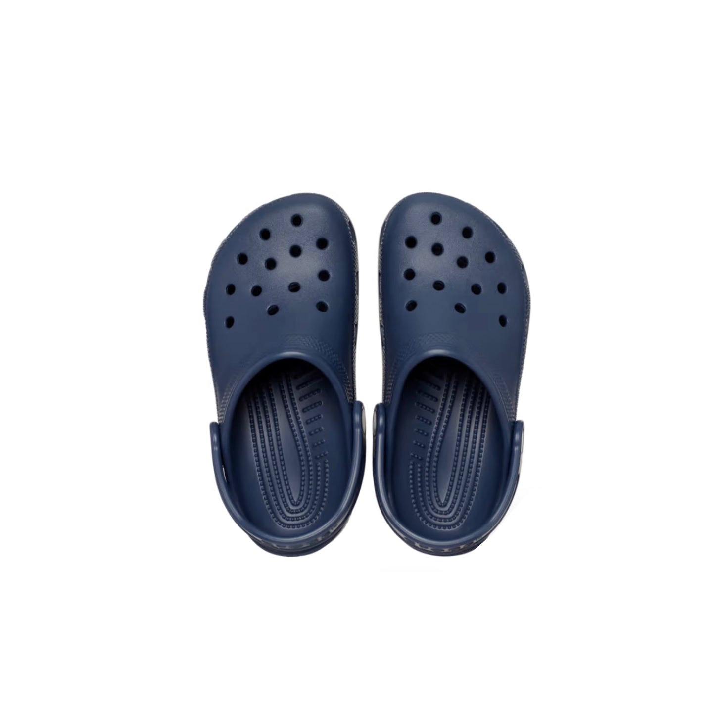 Classic navy blue crocs