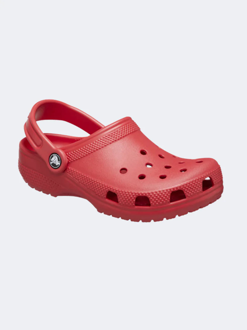 Classic clog sandals in Red