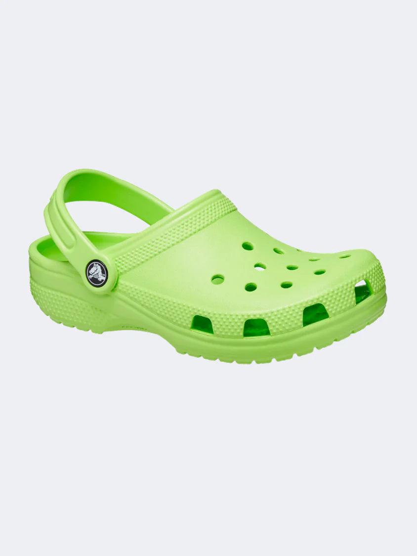 classic clog sandals in Apple Green