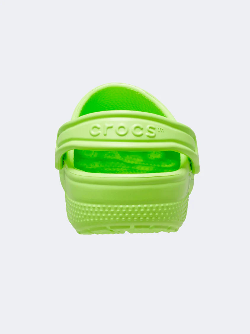 classic clog sandals in Apple Green