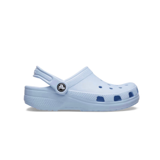 classic clog sandals in light blue