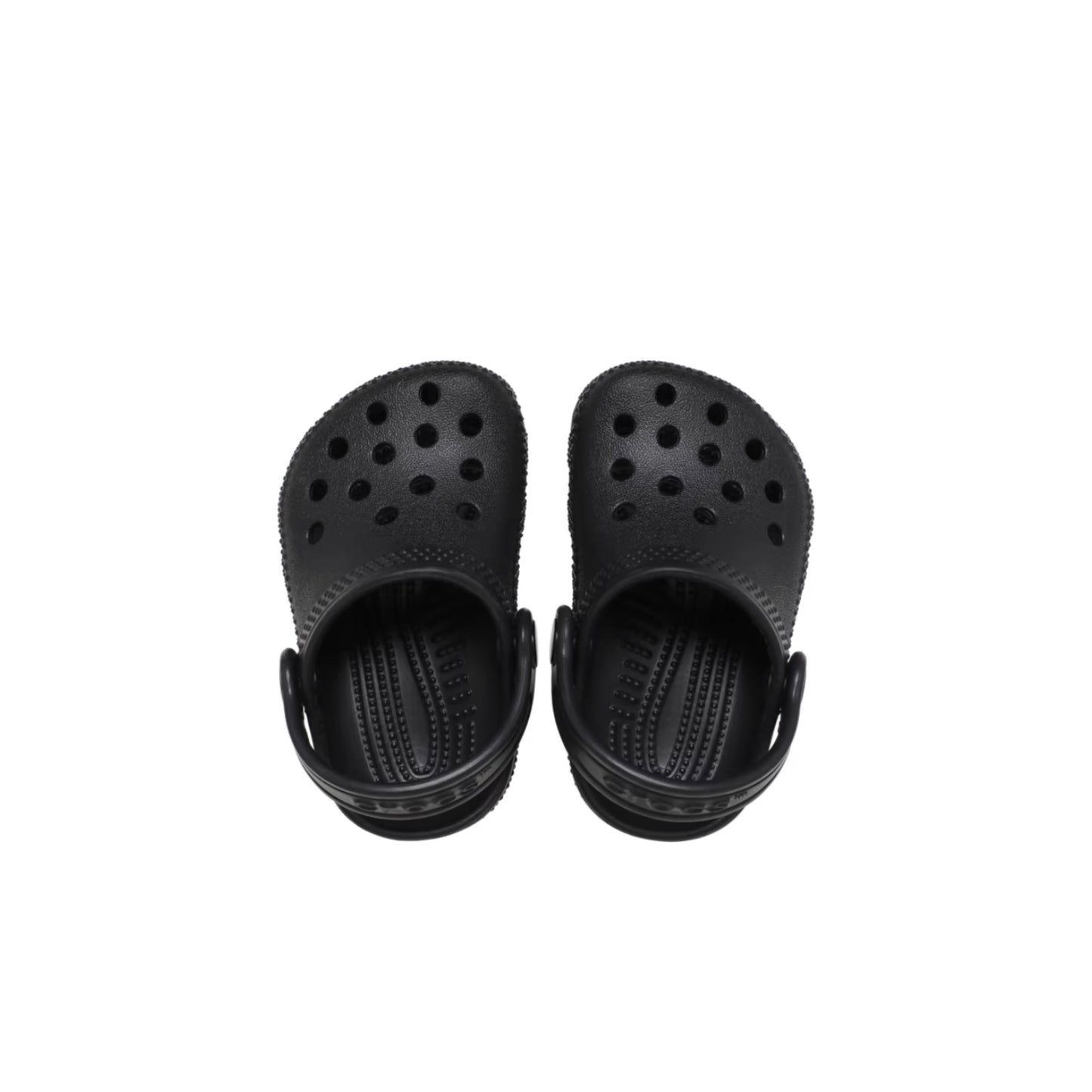 Classic black crocs