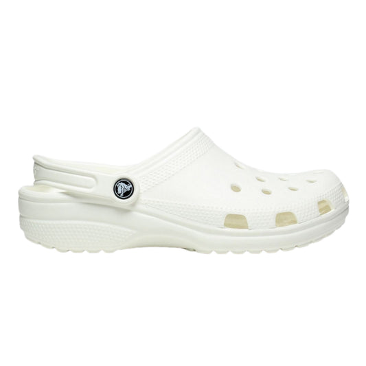 classic clog sandals in white