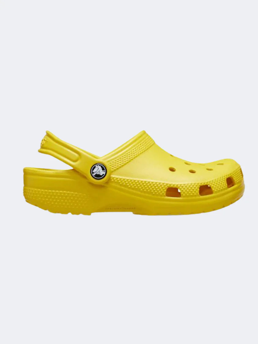 classic clog sandals in Yellow