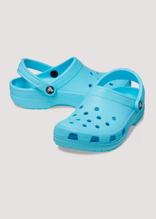 classic clog sandals in Aqua