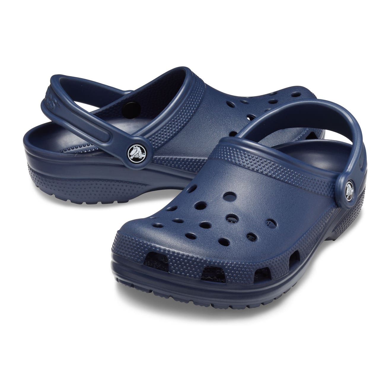 classic clog sandals in Navy