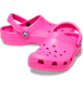 Classic clog sandals in Dark Pink