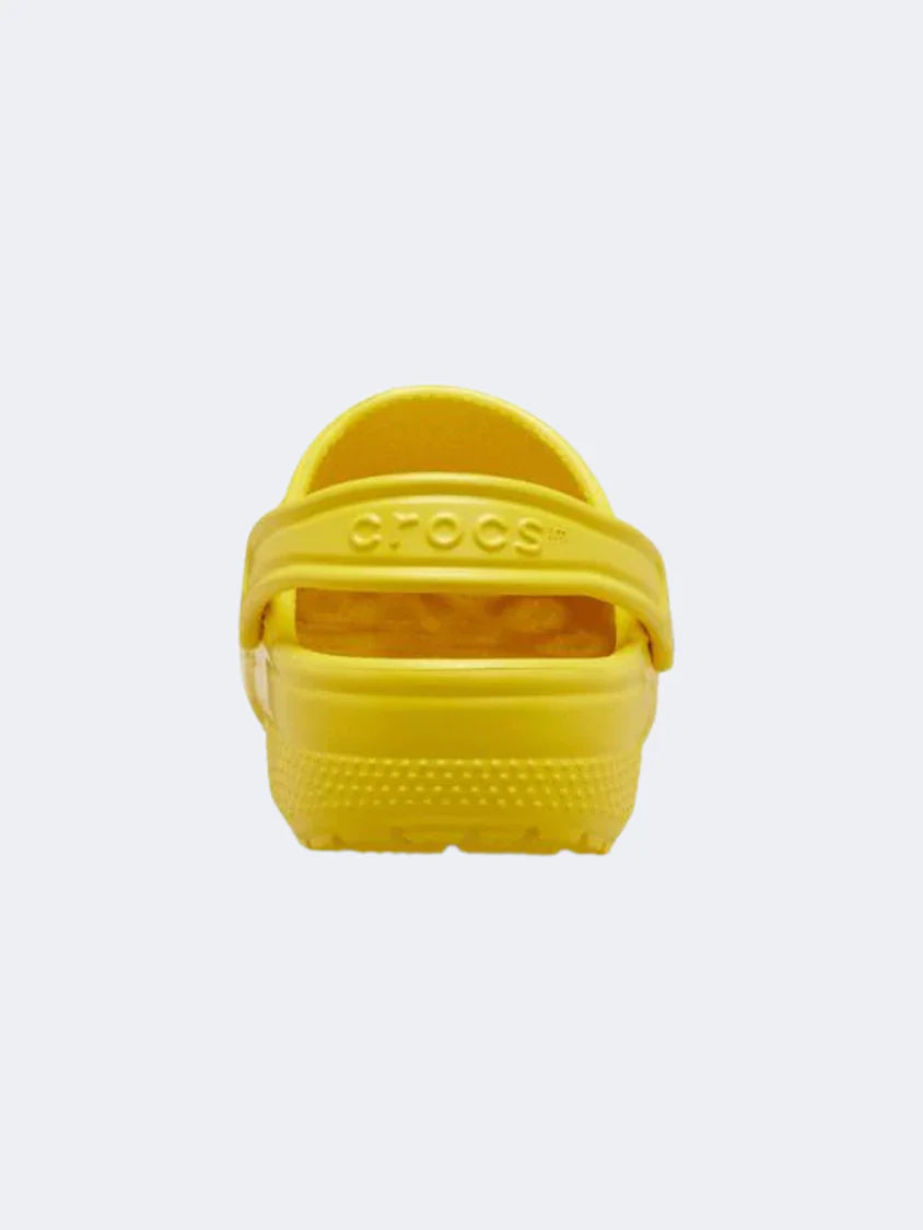 classic clog sandals in Yellow