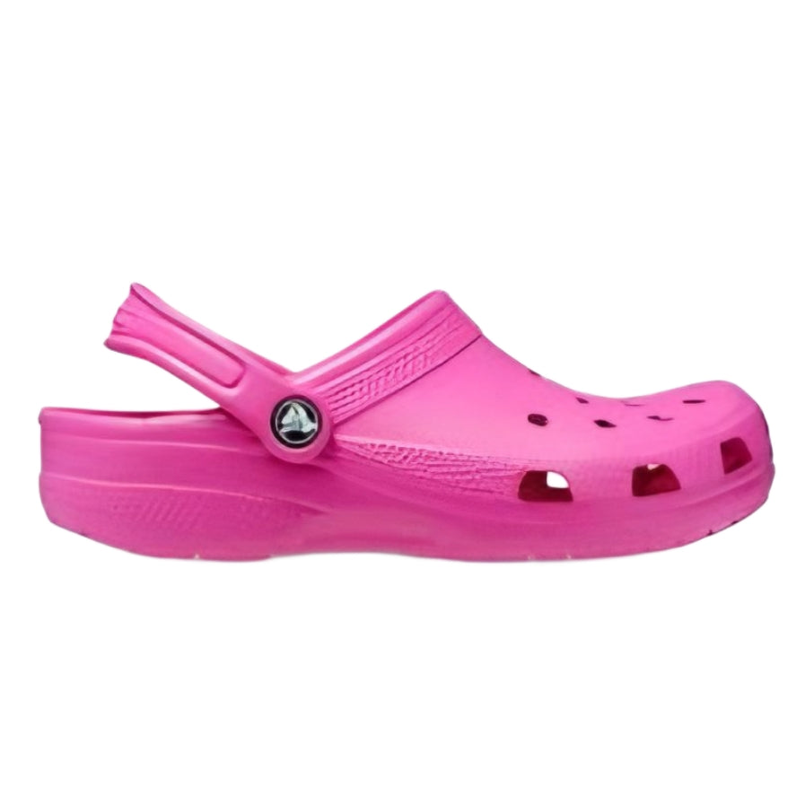 Classic clog sandals in Dark Pink