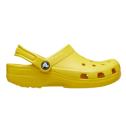 classic clog sandals in Yellow